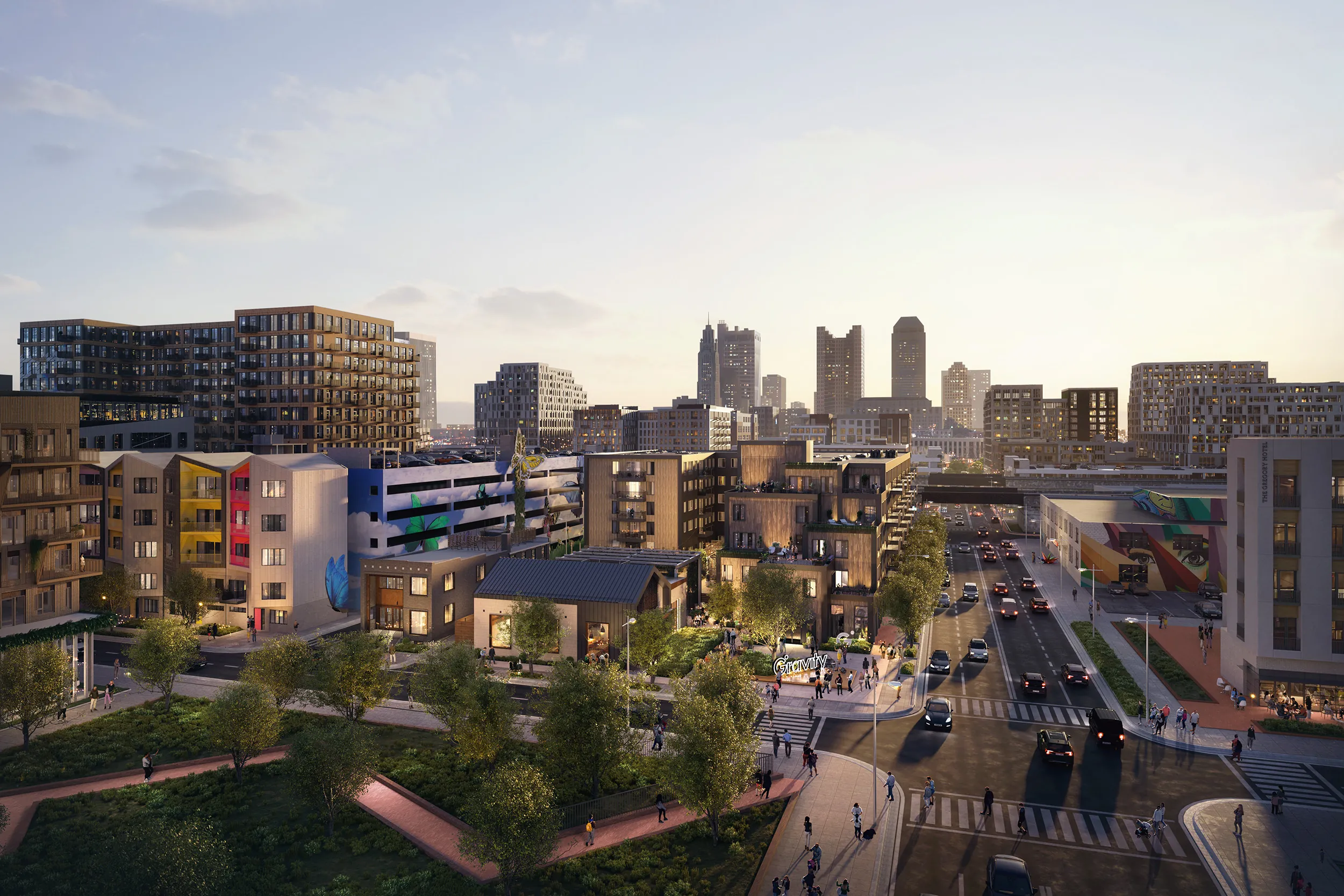 Gravity project, part 2, opens in Franklinton, complete with adult dorms, cold-plunge pool