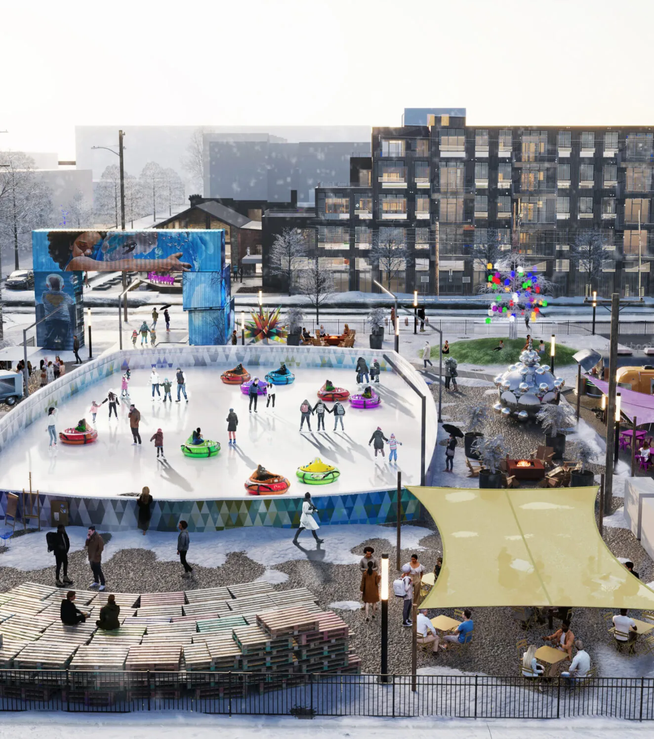 Land-Grant and Kaufman Development team up to turn Idea Foundry parking lot into a park